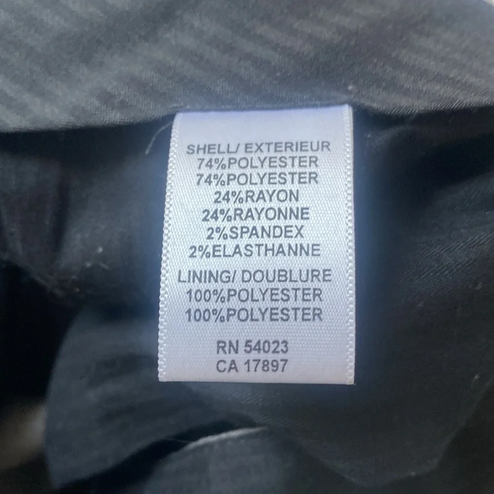 Banana‎ Republic Men's Gray Striped Pants